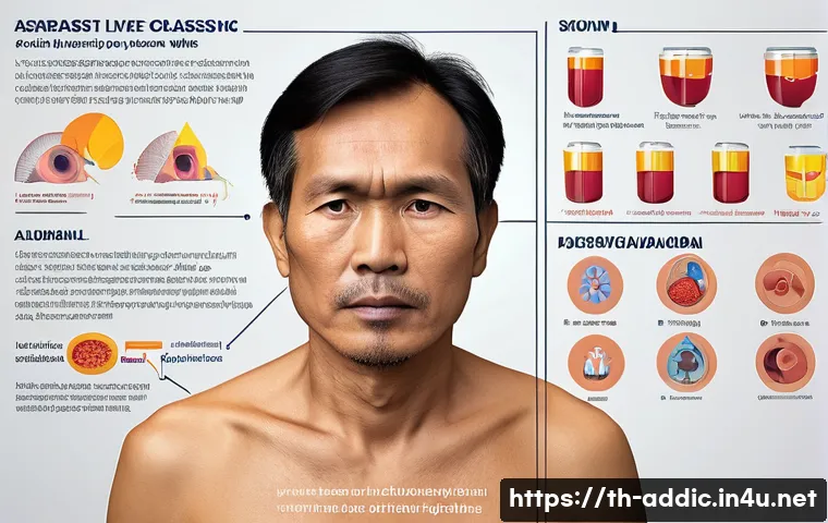 알콜중독과 간 질환 관련 이미지 1